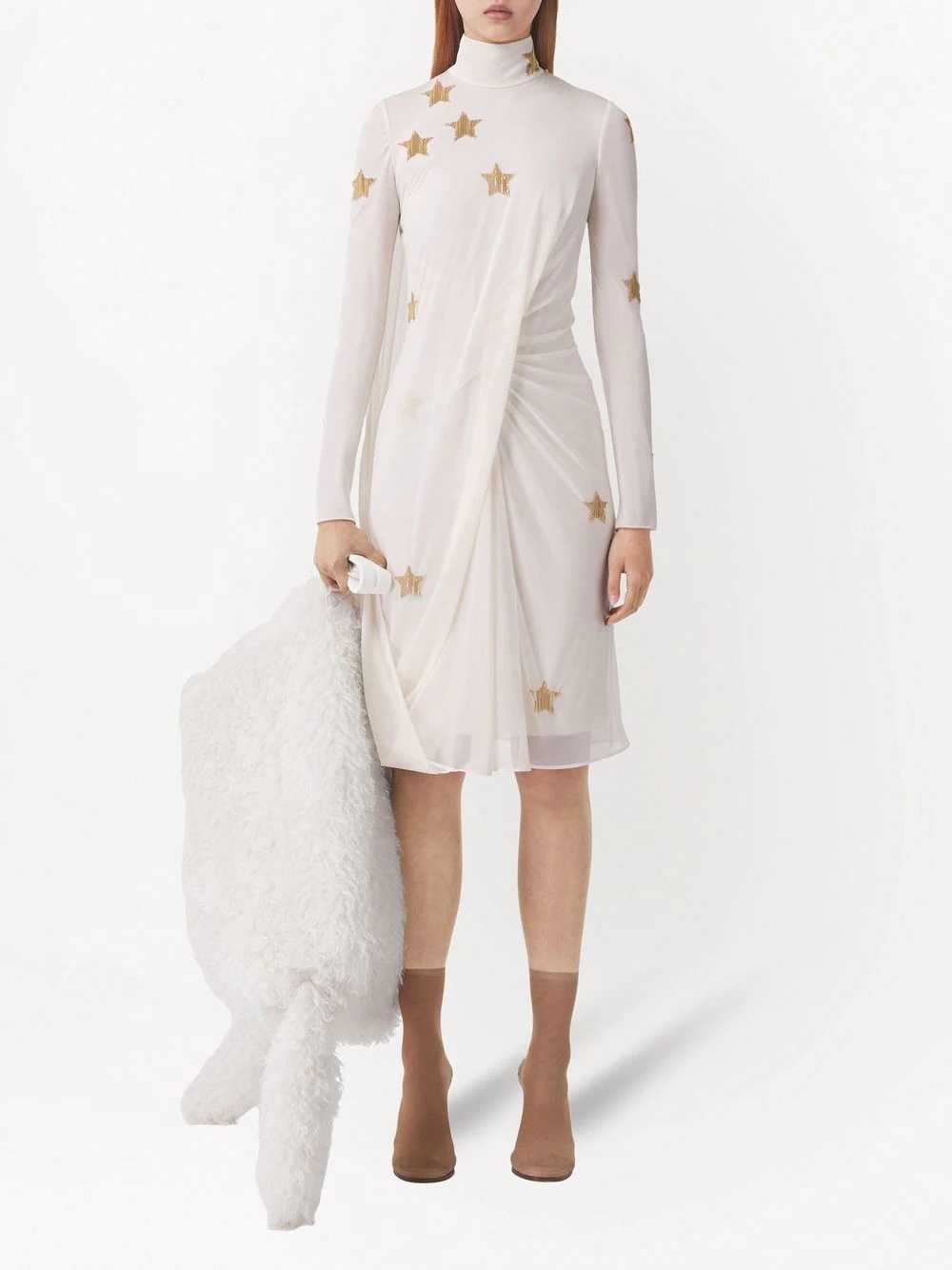 star-pattern dress - 2