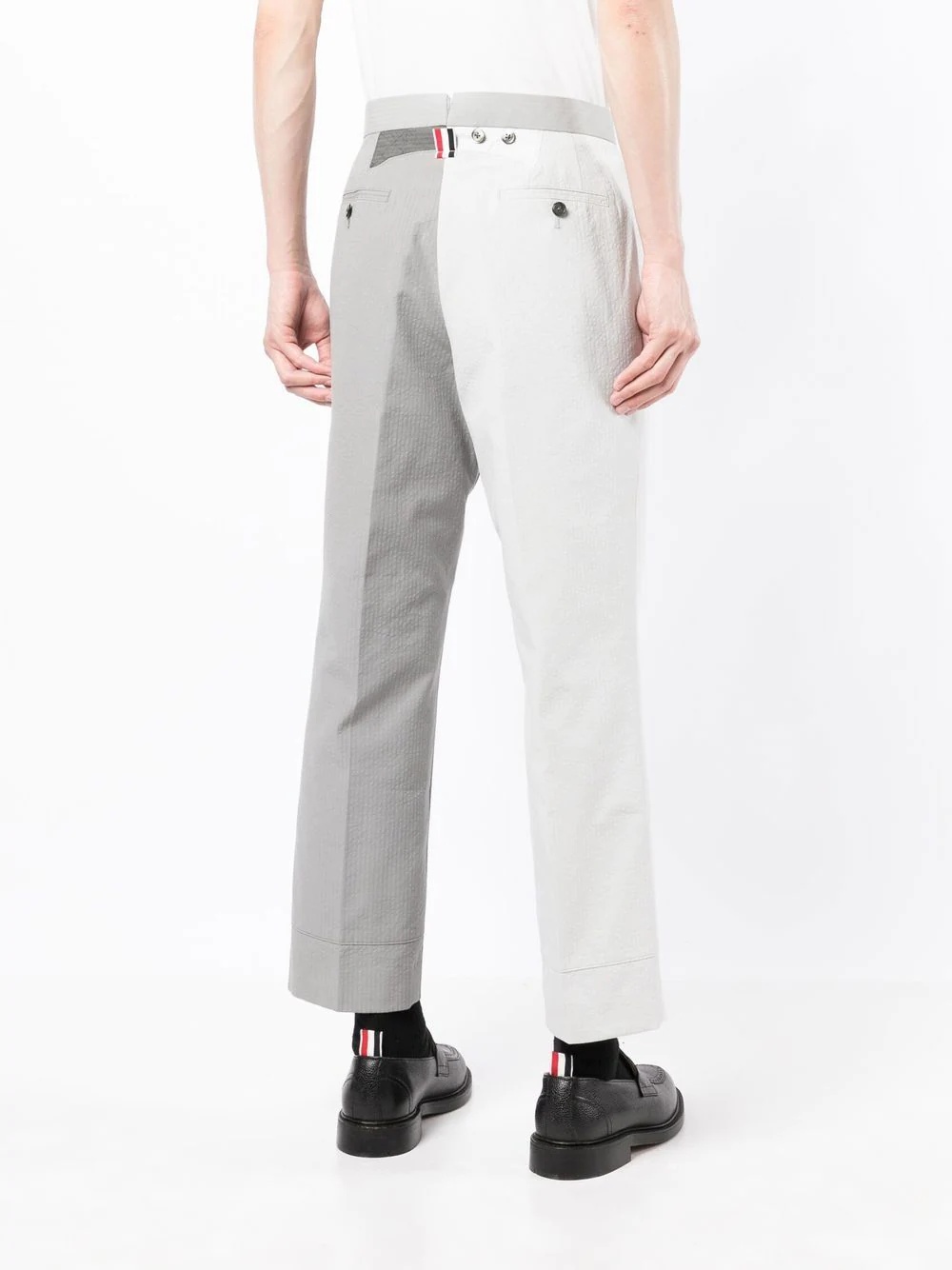 mid-rise cropped trousers - 4