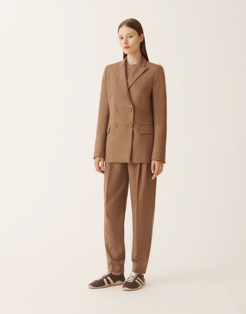 Double-breasted jacket in Prince of Wales check 3