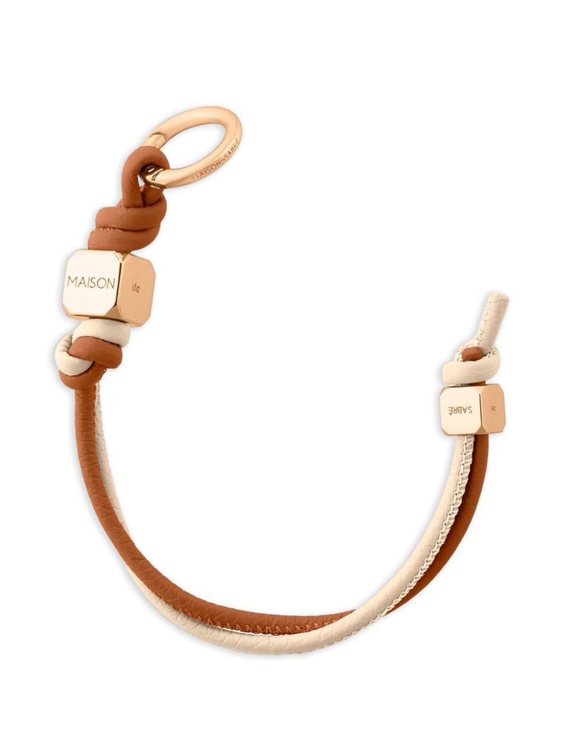 MAISON de SABRÉ Wristlet leather charm outlook