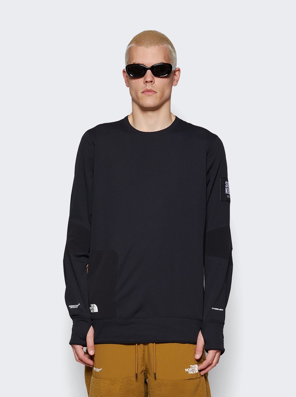 X Undercover Long Sleeve Knit Black - 3