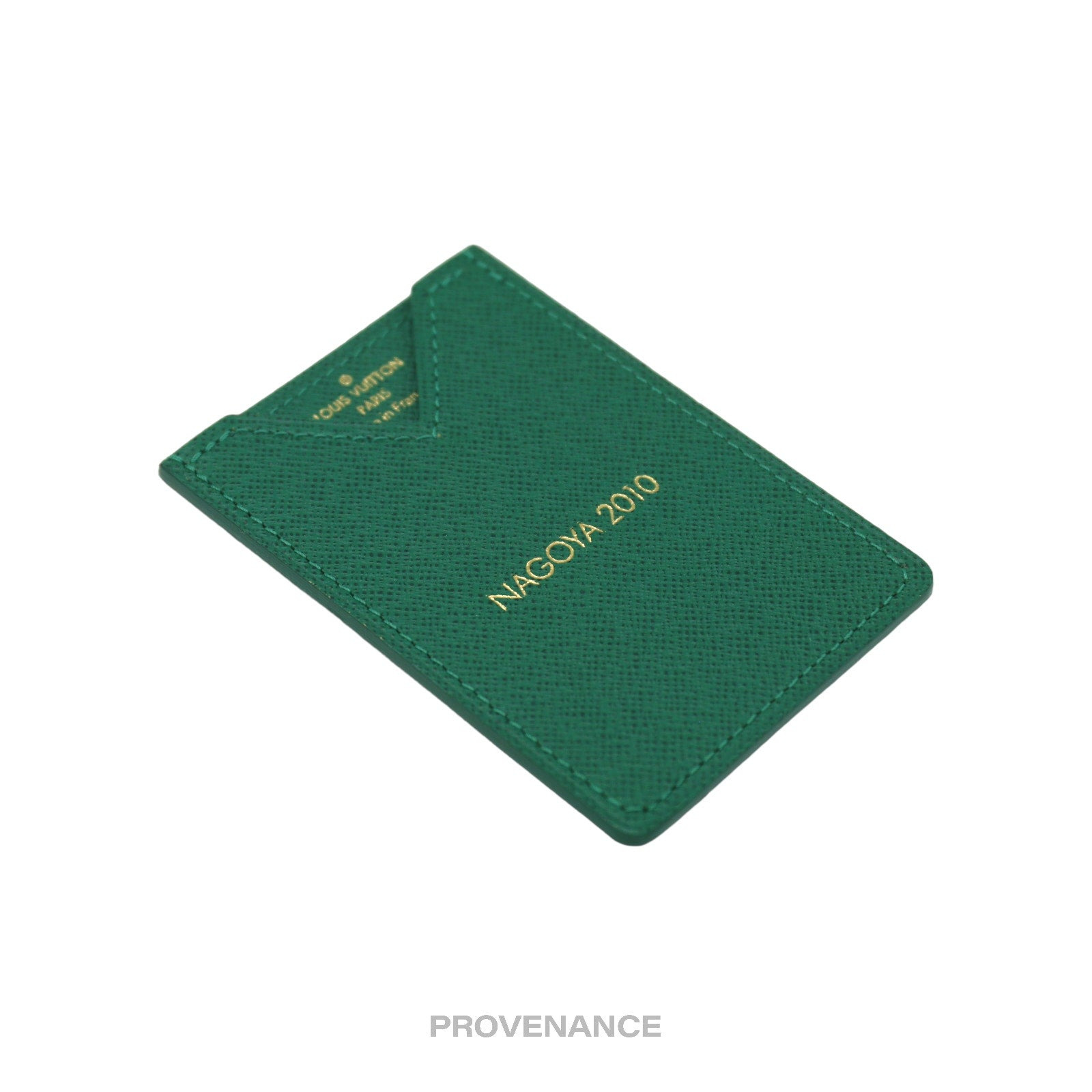 Louis Vuitton Nagoya 2010 Card Wallet - Green Taiga - 4