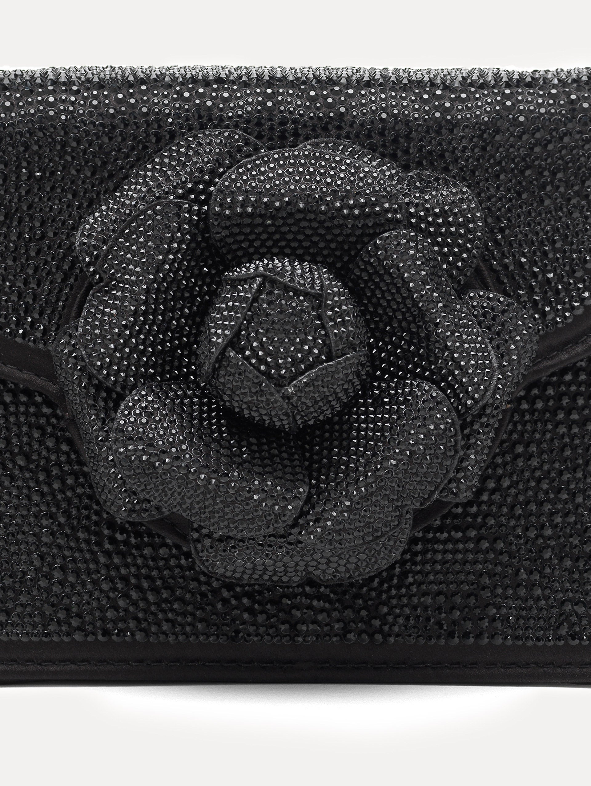 BLACK SWAROVSKI MINI TRO BAG - 4