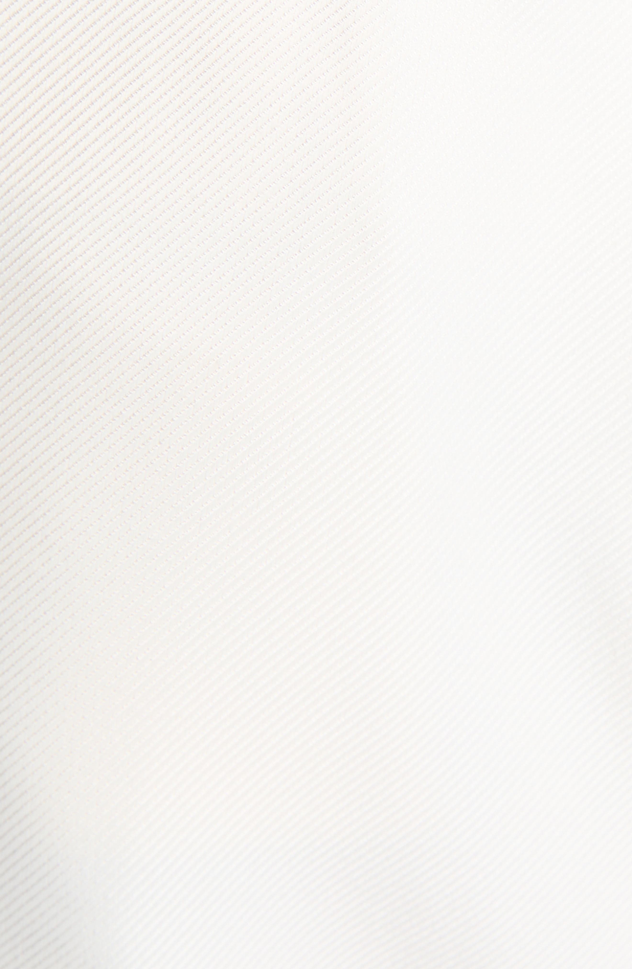 TOM FORD Tailored Viscose & Silk Twill Pants in Jb005 Cream at Nordstrom - 6