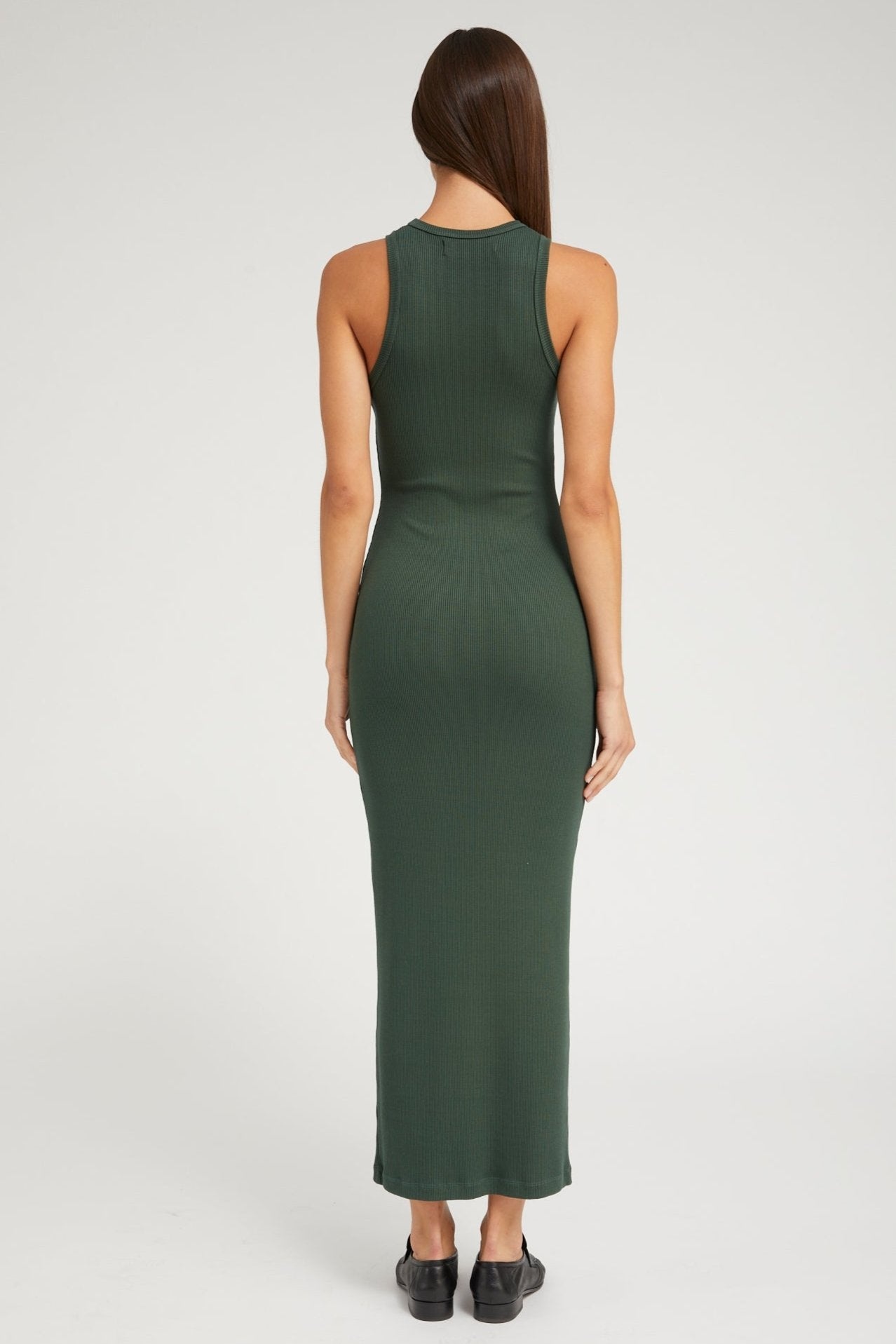 IVY RIB RACER MAXI DRESS - 4