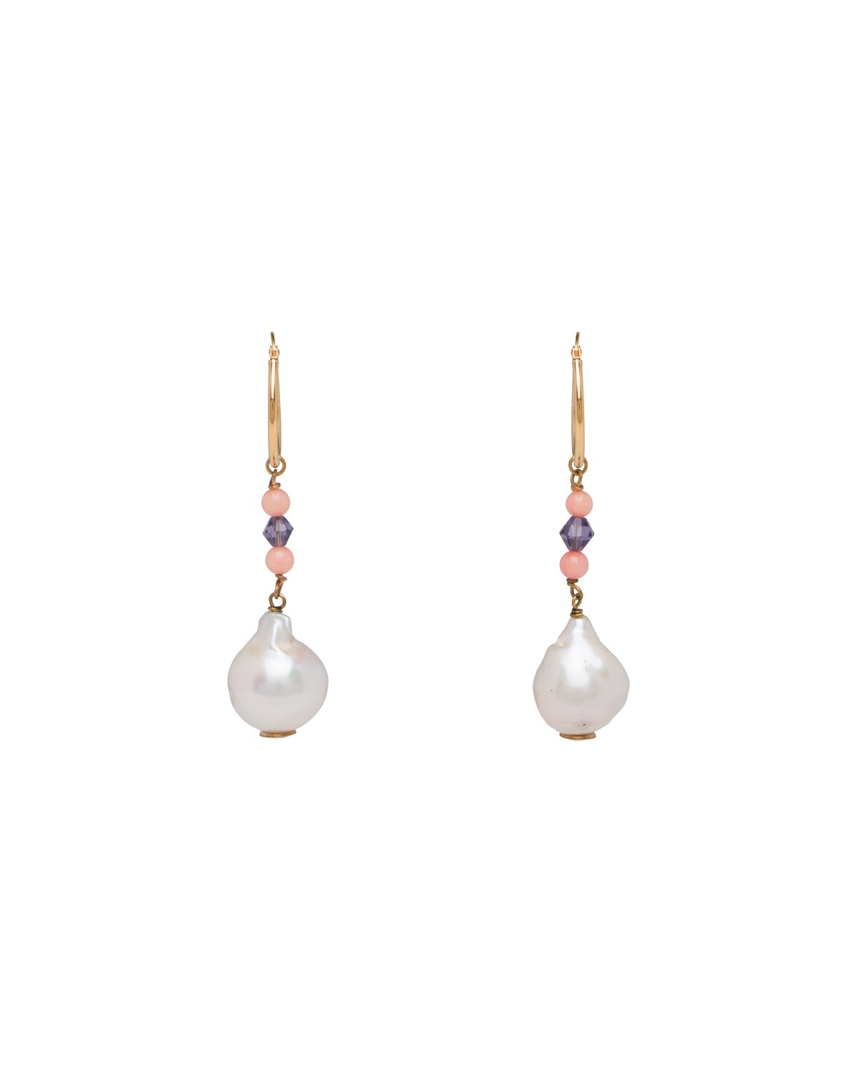 Prada Fine Jewellery gold and pearl earrings - 3