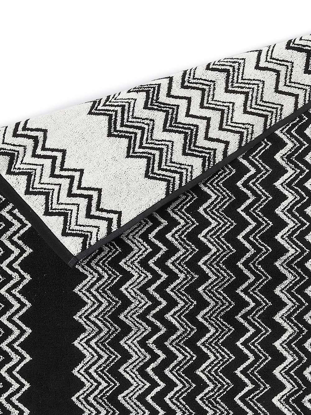 Keith chevron print bath towel - 4