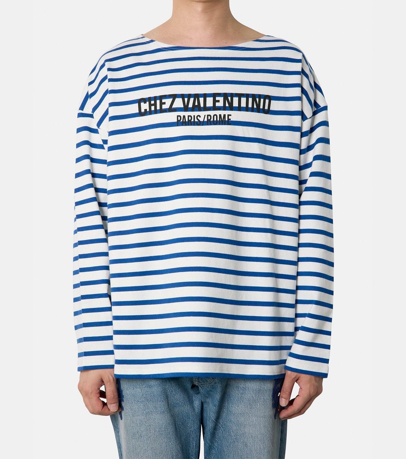 COTTON JERSEY STRIPED T-SHIRT - 2