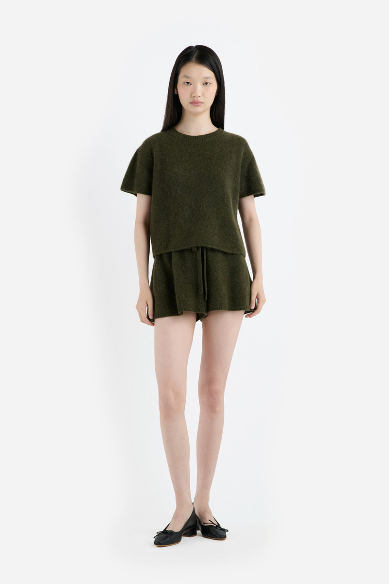 The Elder Statesman WOMEN'S HEAVY LOUNGE SHORT outlook