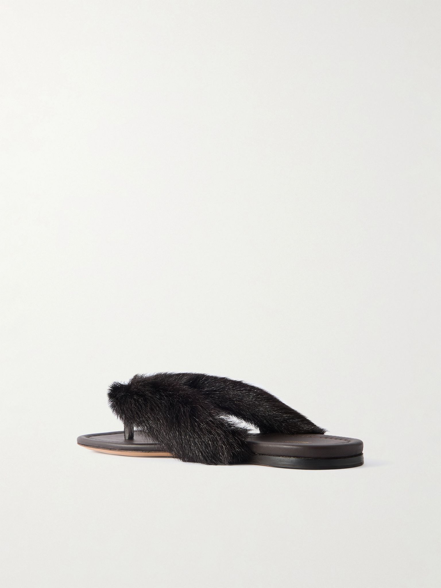 Loly shearling sandals Brown - 3