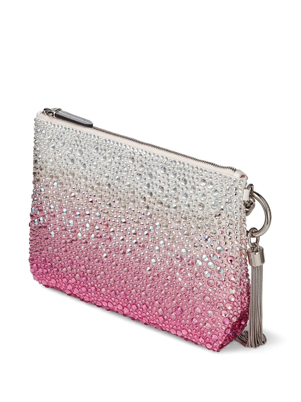 Callie crystal-embellished clutch bag - 2