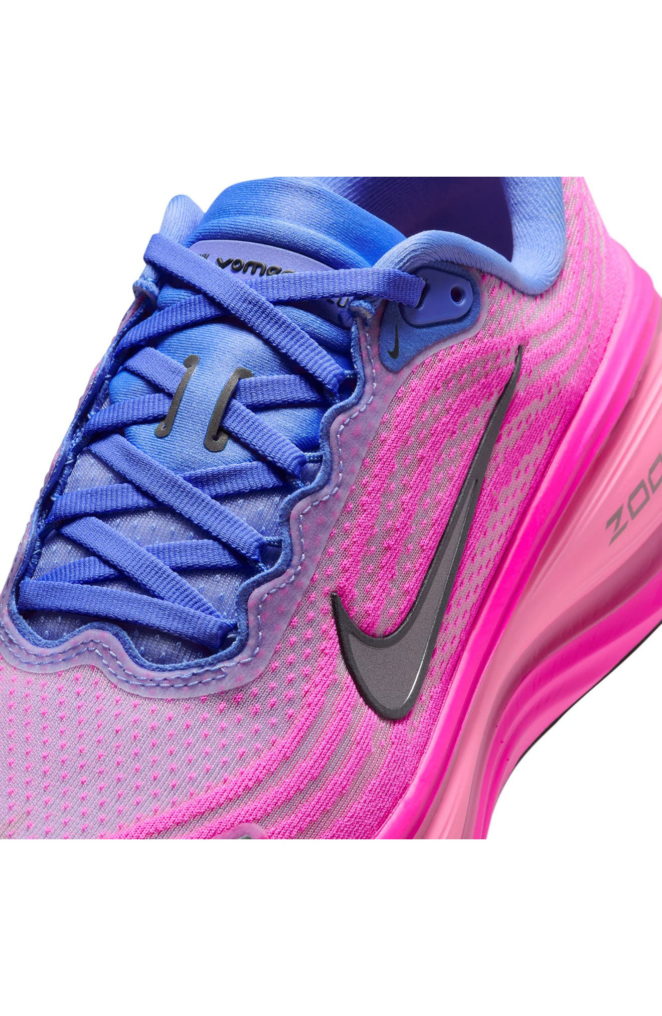 Nike Vomero Plus Running Shoe in Royal Pulse/Dark Grey/Pink at Nordstrom - 9