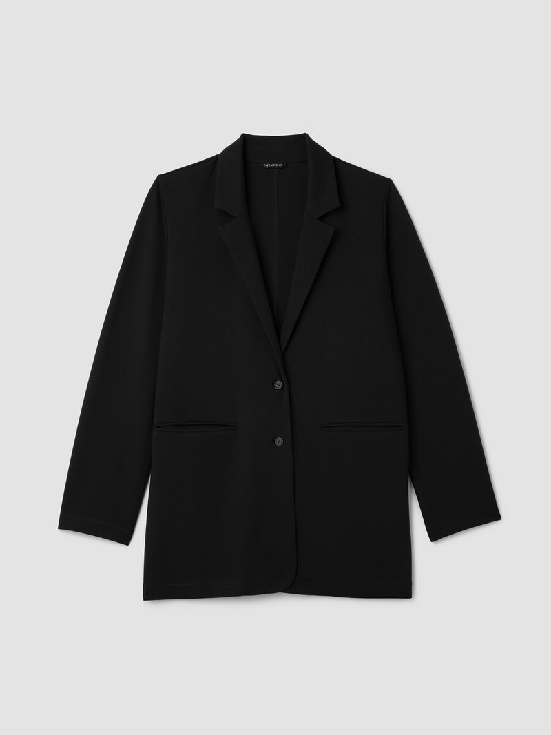 Washable Flex Ponte Long Blazer 1