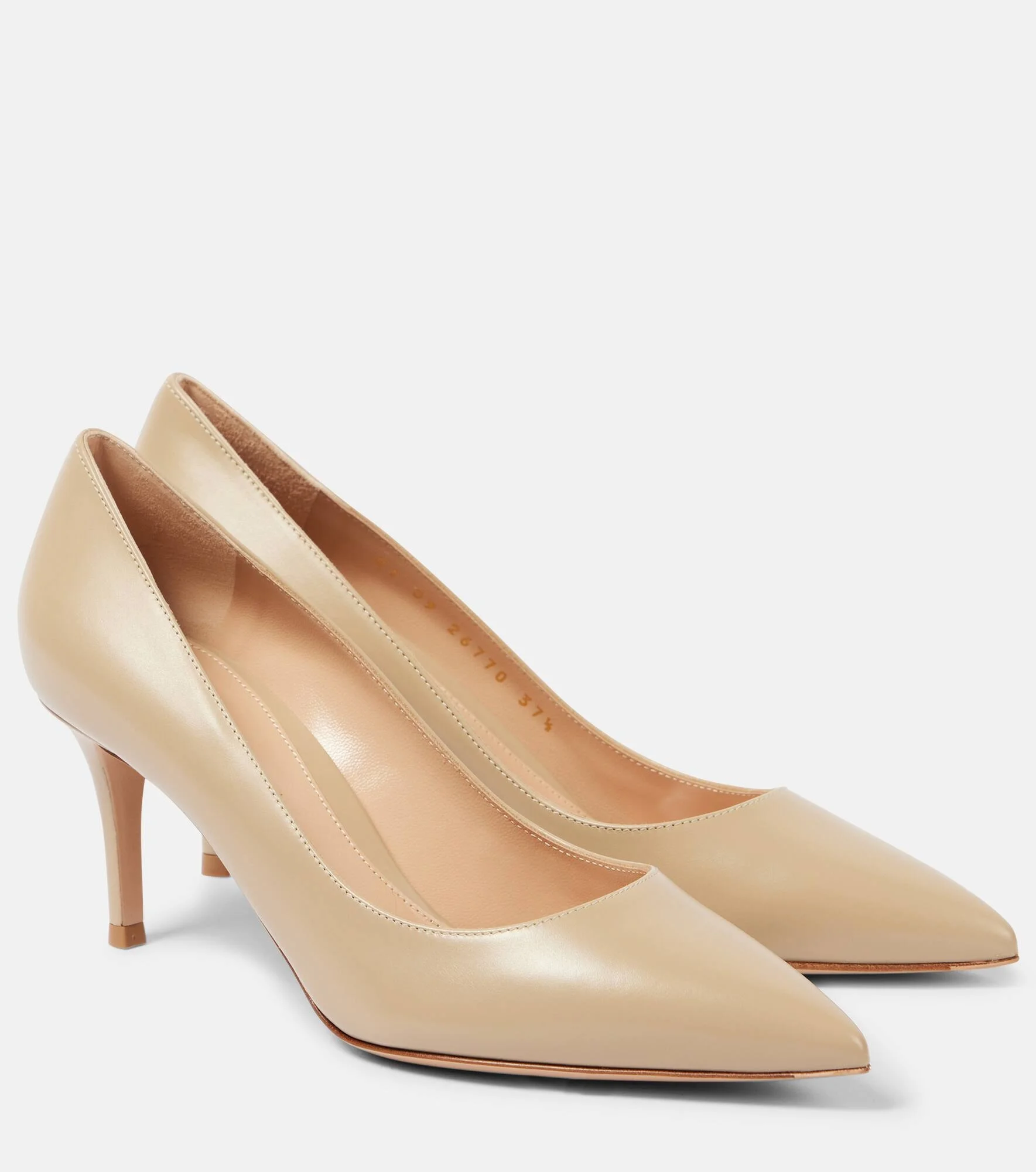 Gianvito 70 leather pumps - 1