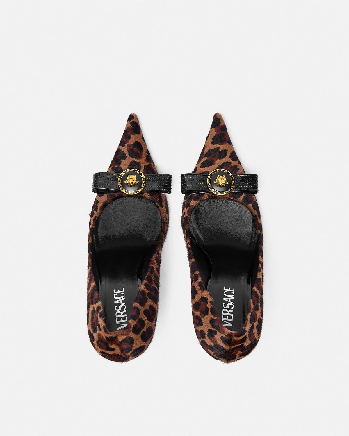 Leopard Gianni Ribbon Pumps 110 mm - 5