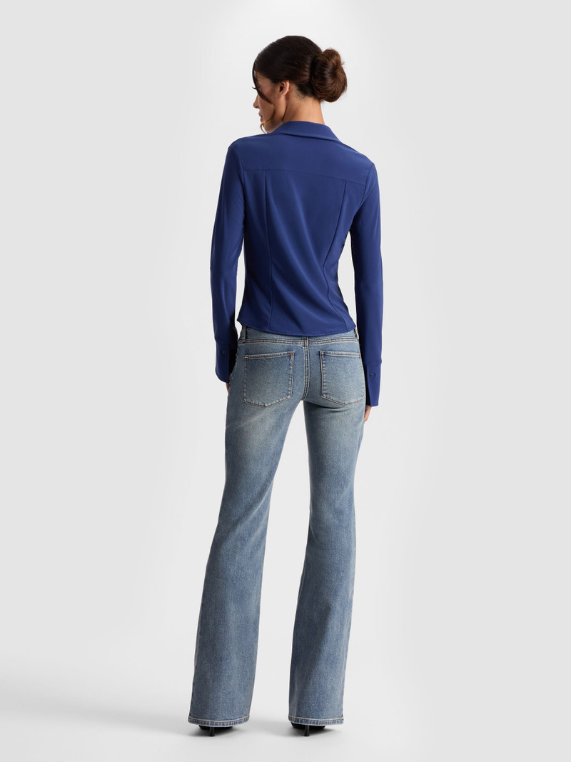 Alice + Olivia FREYA FITTED TOP outlook