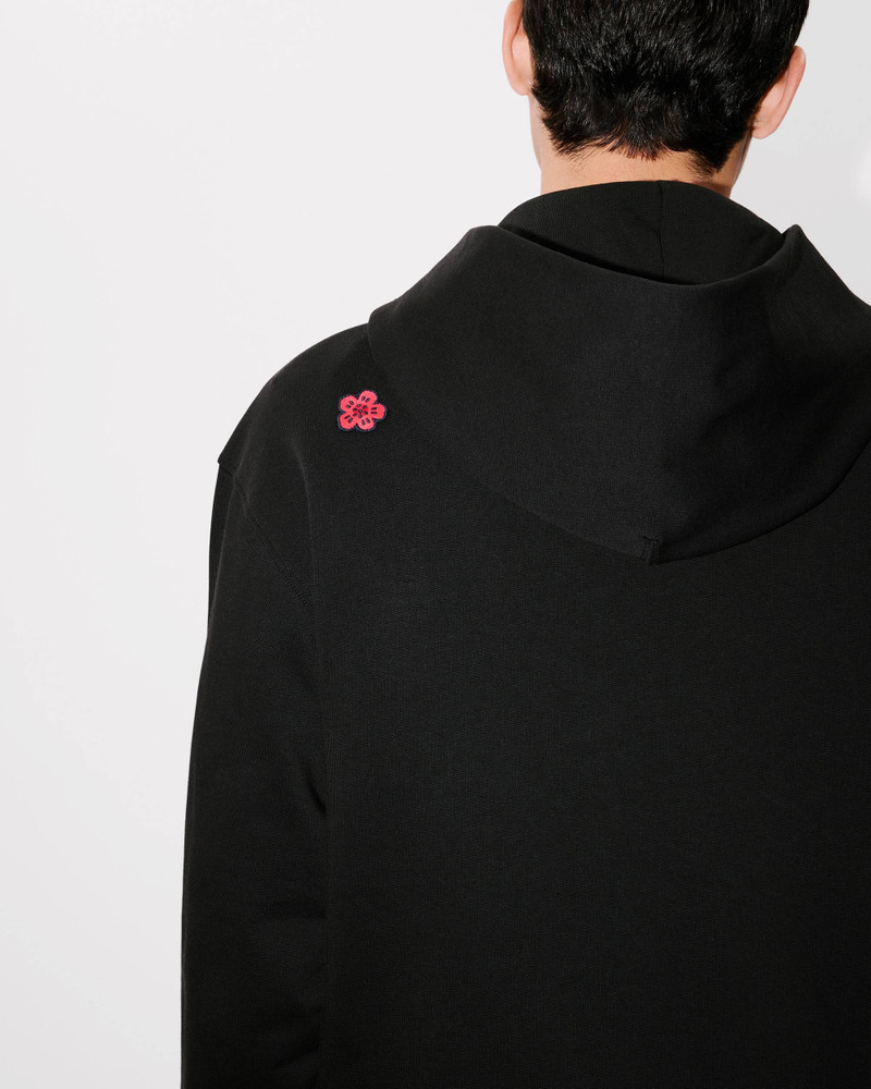 'Boke Flower' embroidered hoodie 7