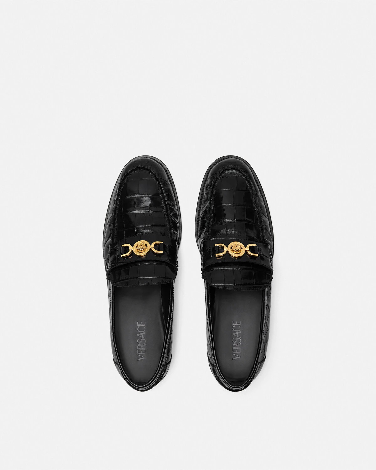 Croc-Effect Medusa '95 Loafers - 4