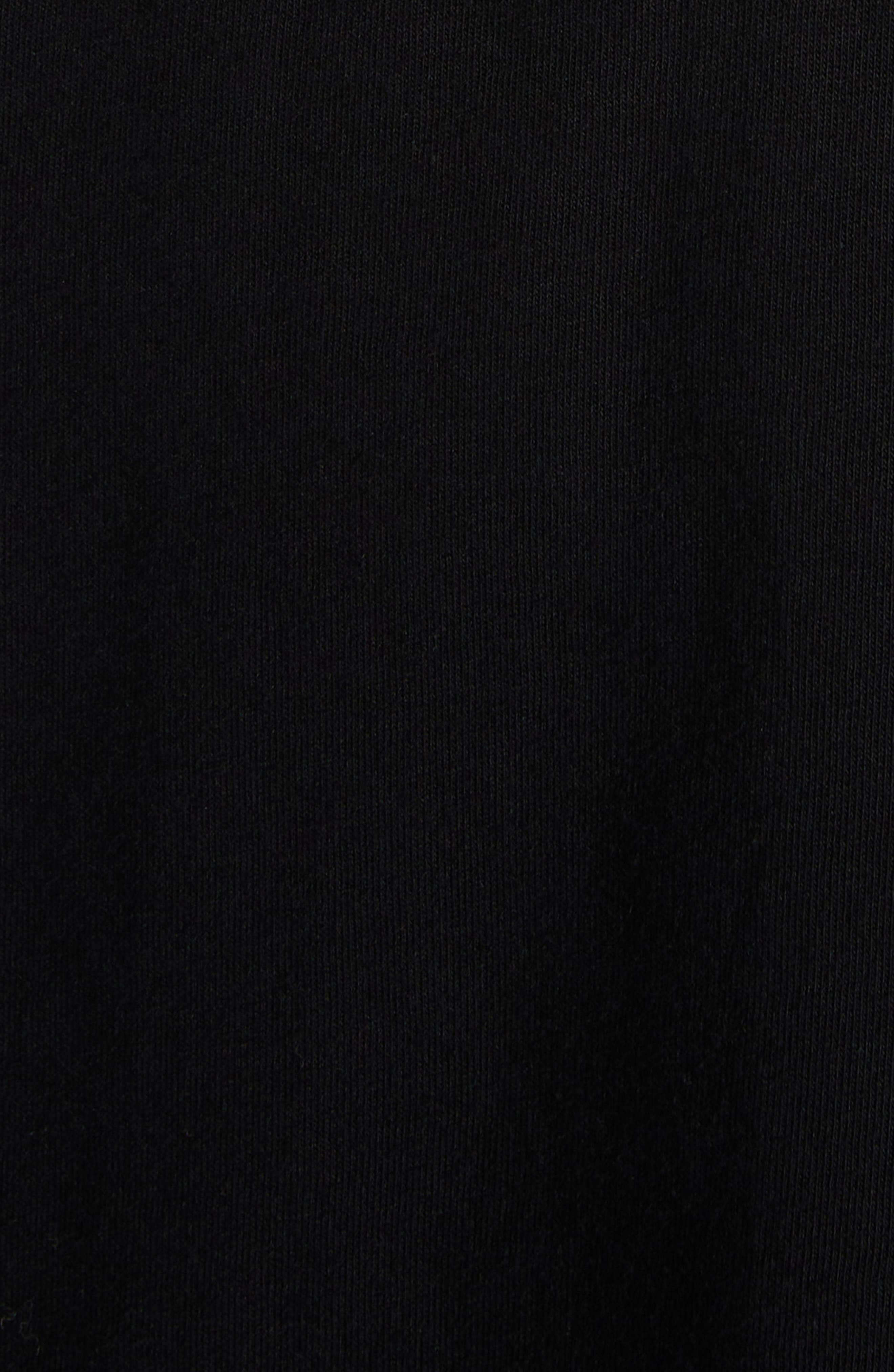 McQueen Logo Embroidered T-Shirt in Black/Yellow at Nordstrom - 6