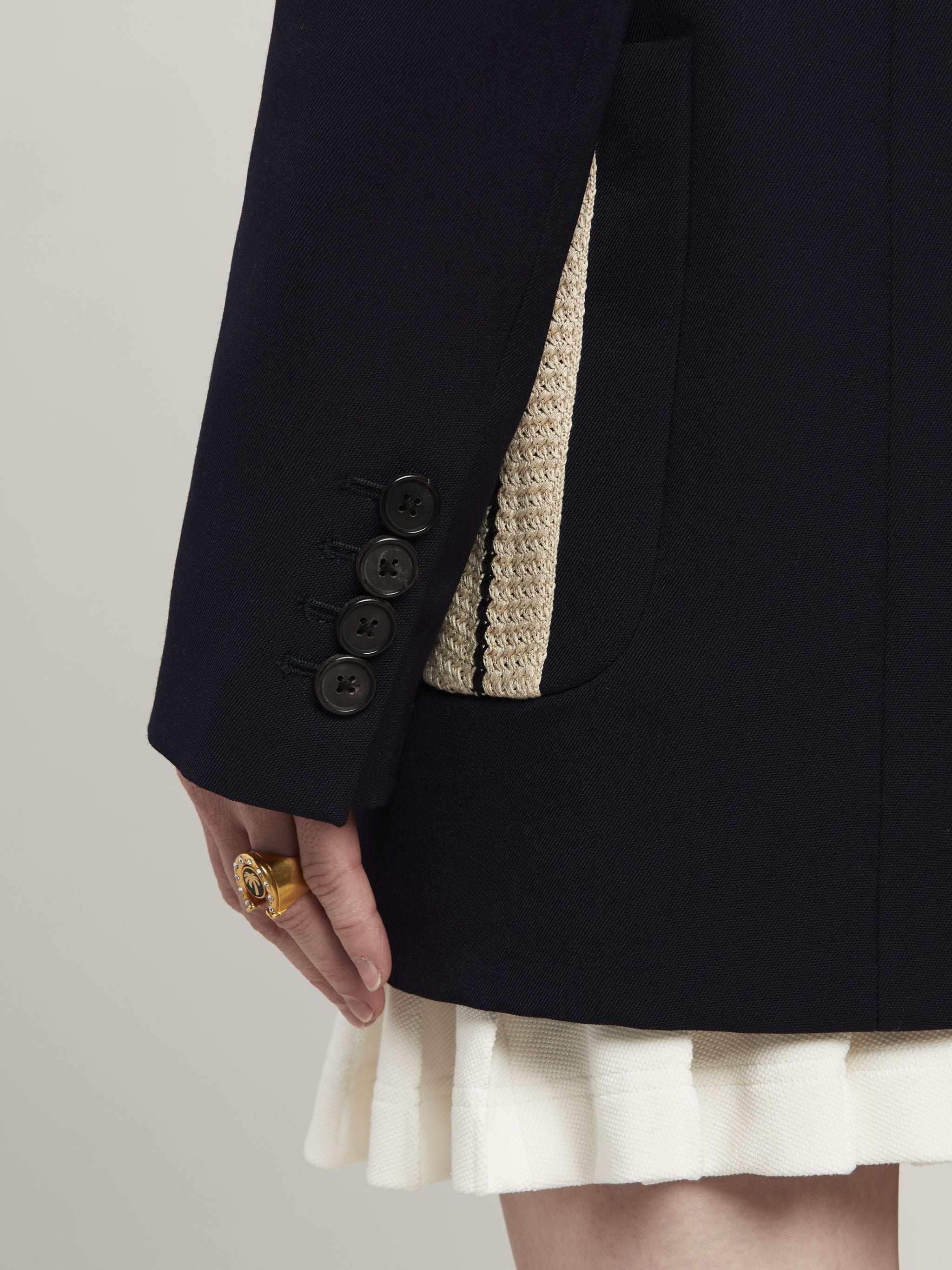Wool Blend Blazer - 6