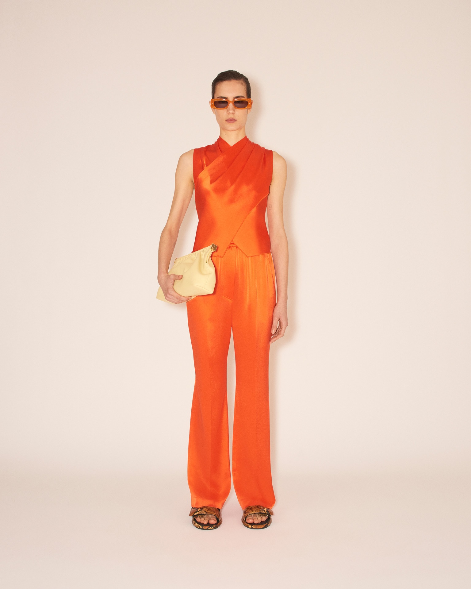 MILLO - Track pants - Blood orange - 3