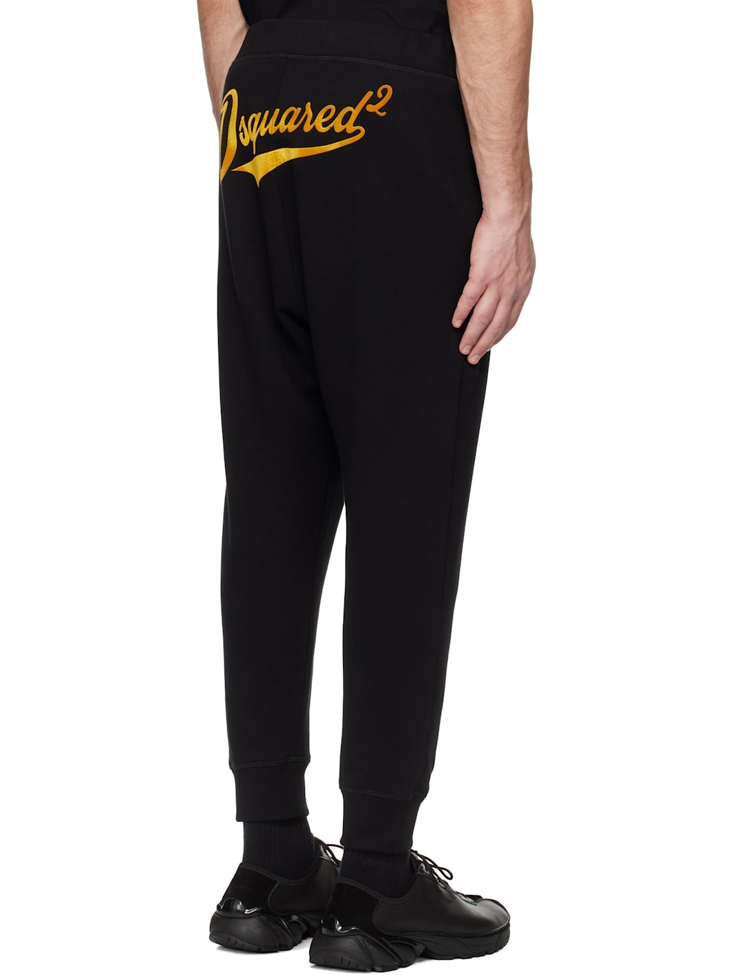 Black Relax Dean Fit Sweatpants - 3