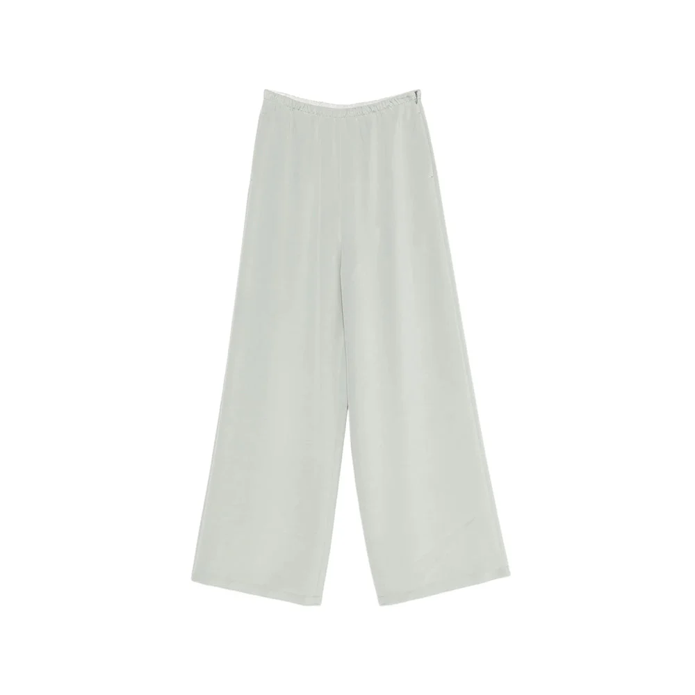 Max Mara Green Trousers - Palazzo Pants Women - 1
