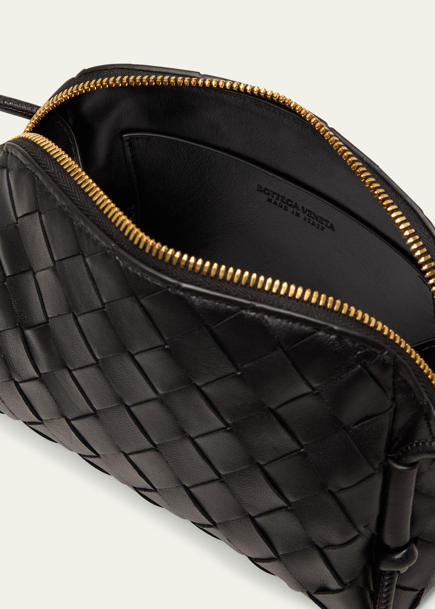 Zip Leather Pouch Shoulder Bag - 4