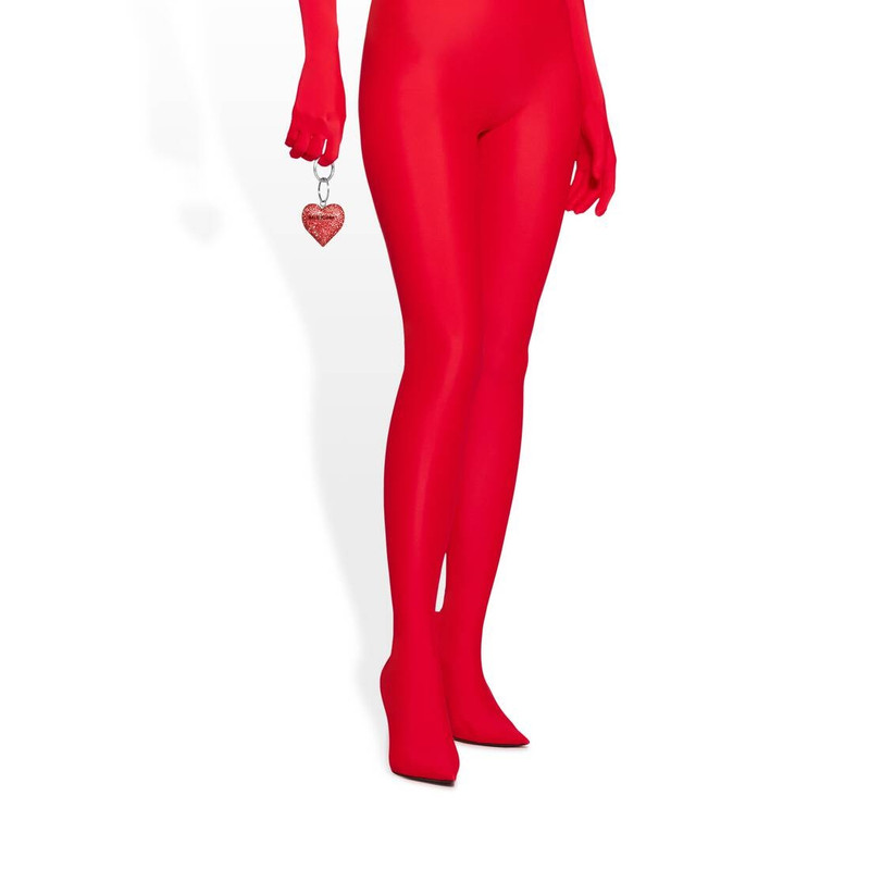 Women's Valentine's Strass Keychain in Red 3