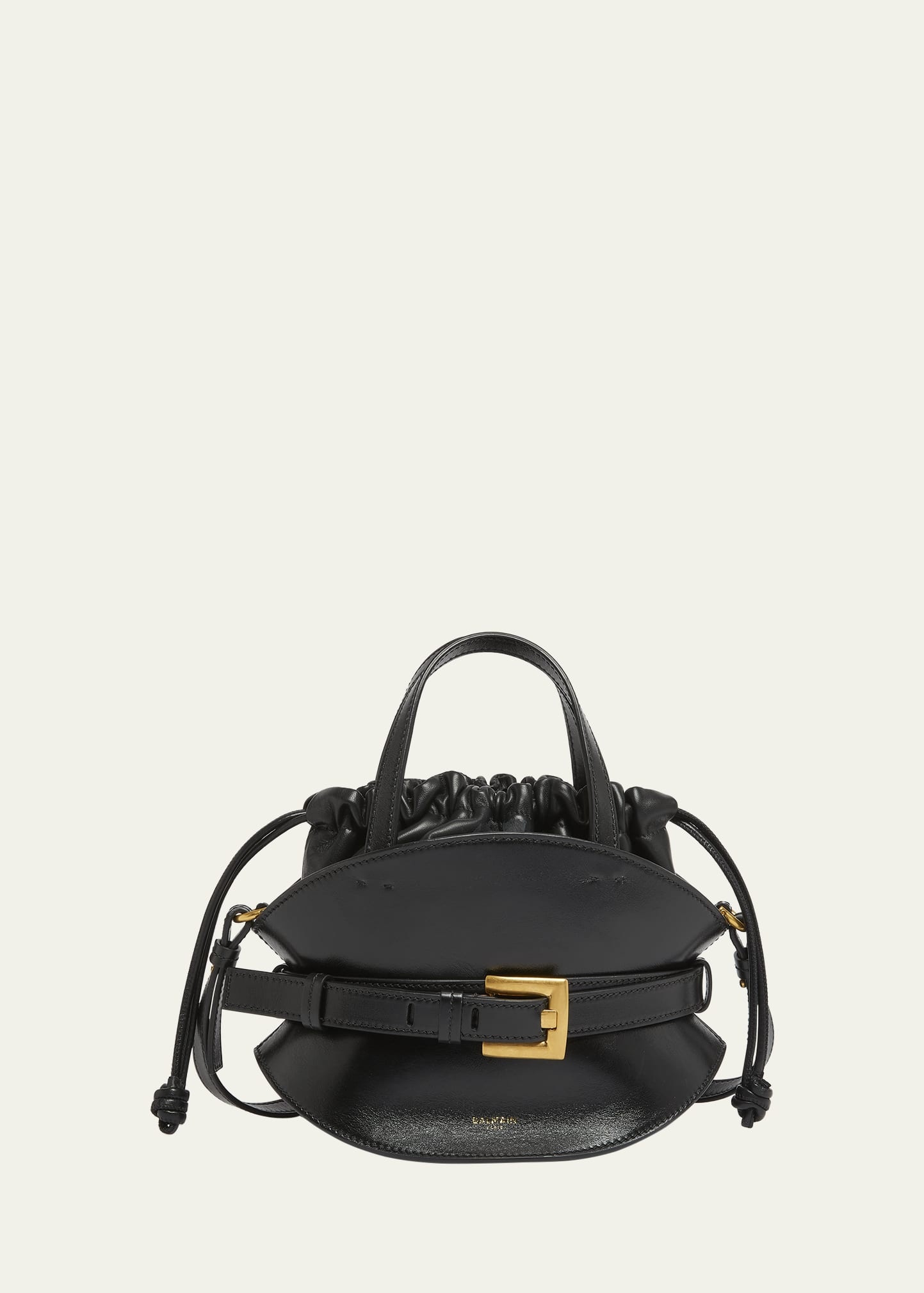 Shuffle Mini Top-Handle Bag in Calfskin - 1