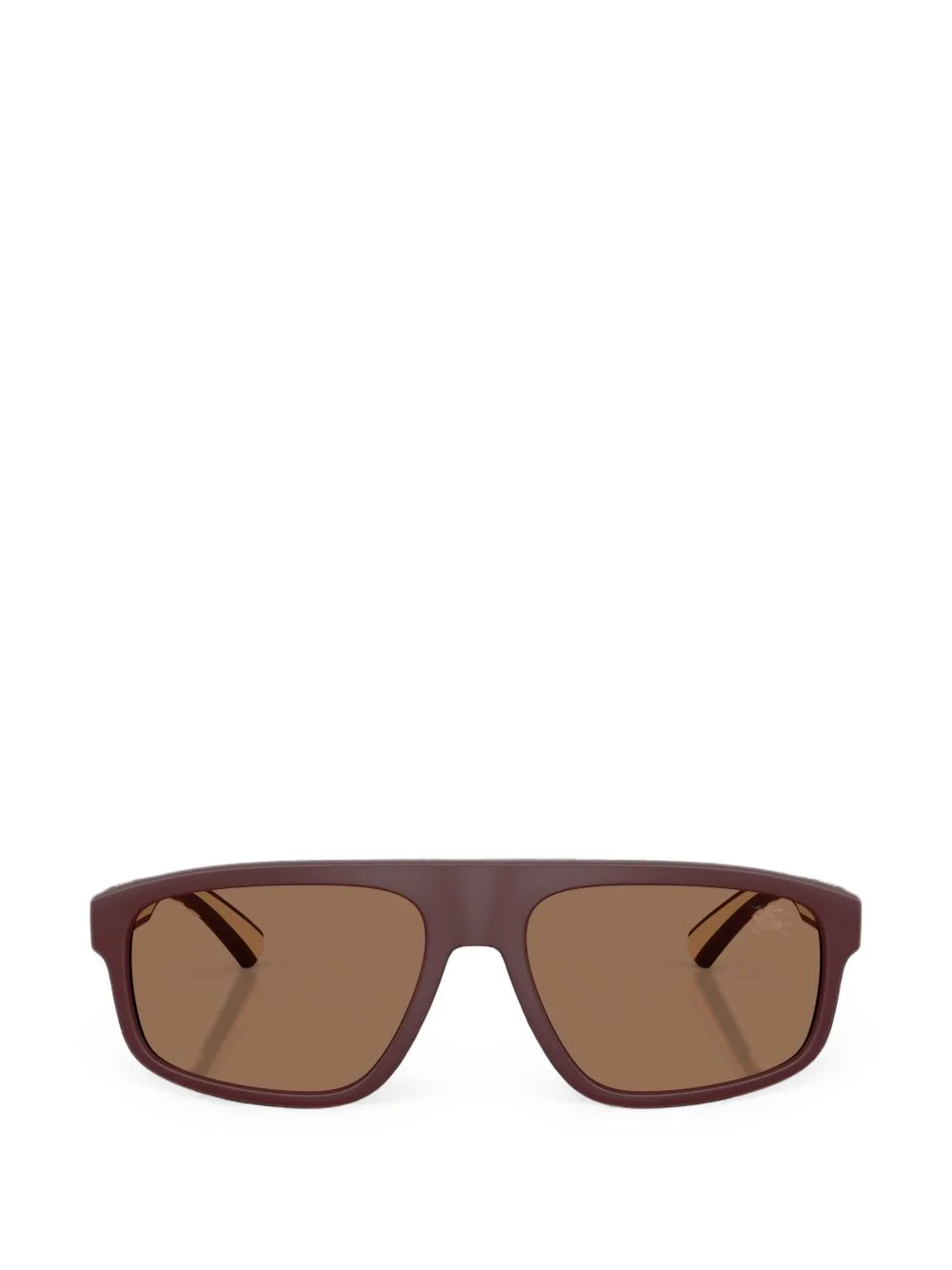 Knight rectangular-frame sunglasses - 1