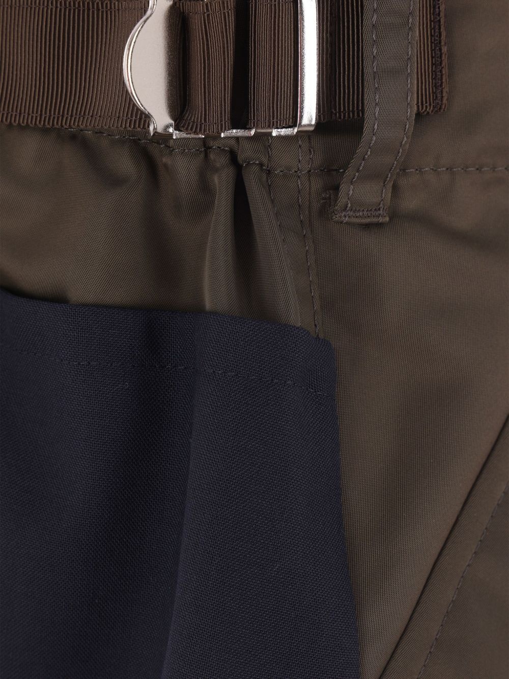 belted pocket shorts - 4