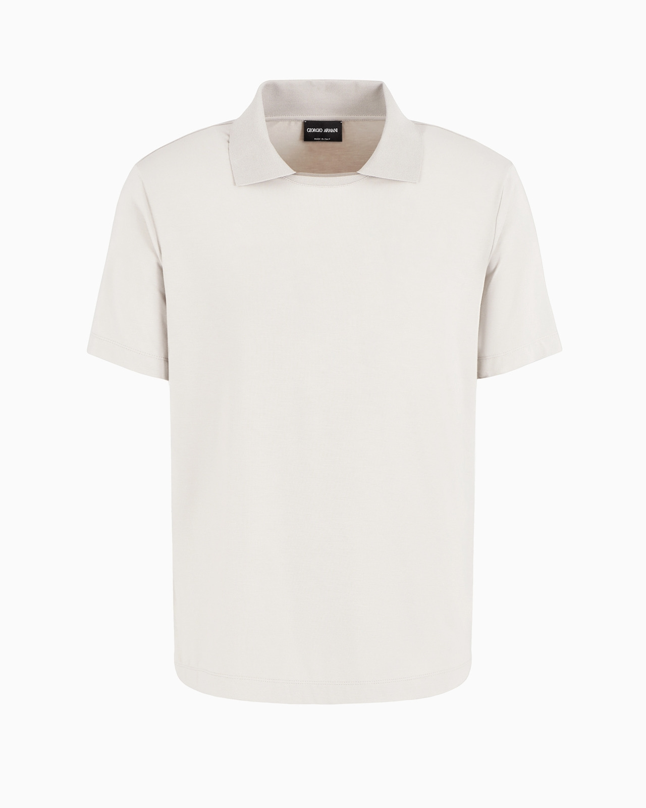 ASV short-sleeved viscose-jersey polo shirt - 1