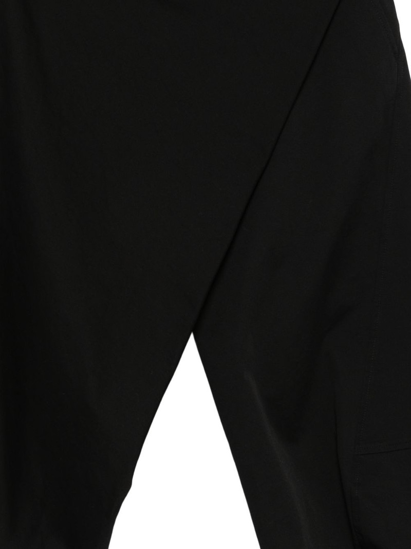 wrap-front trousers 3