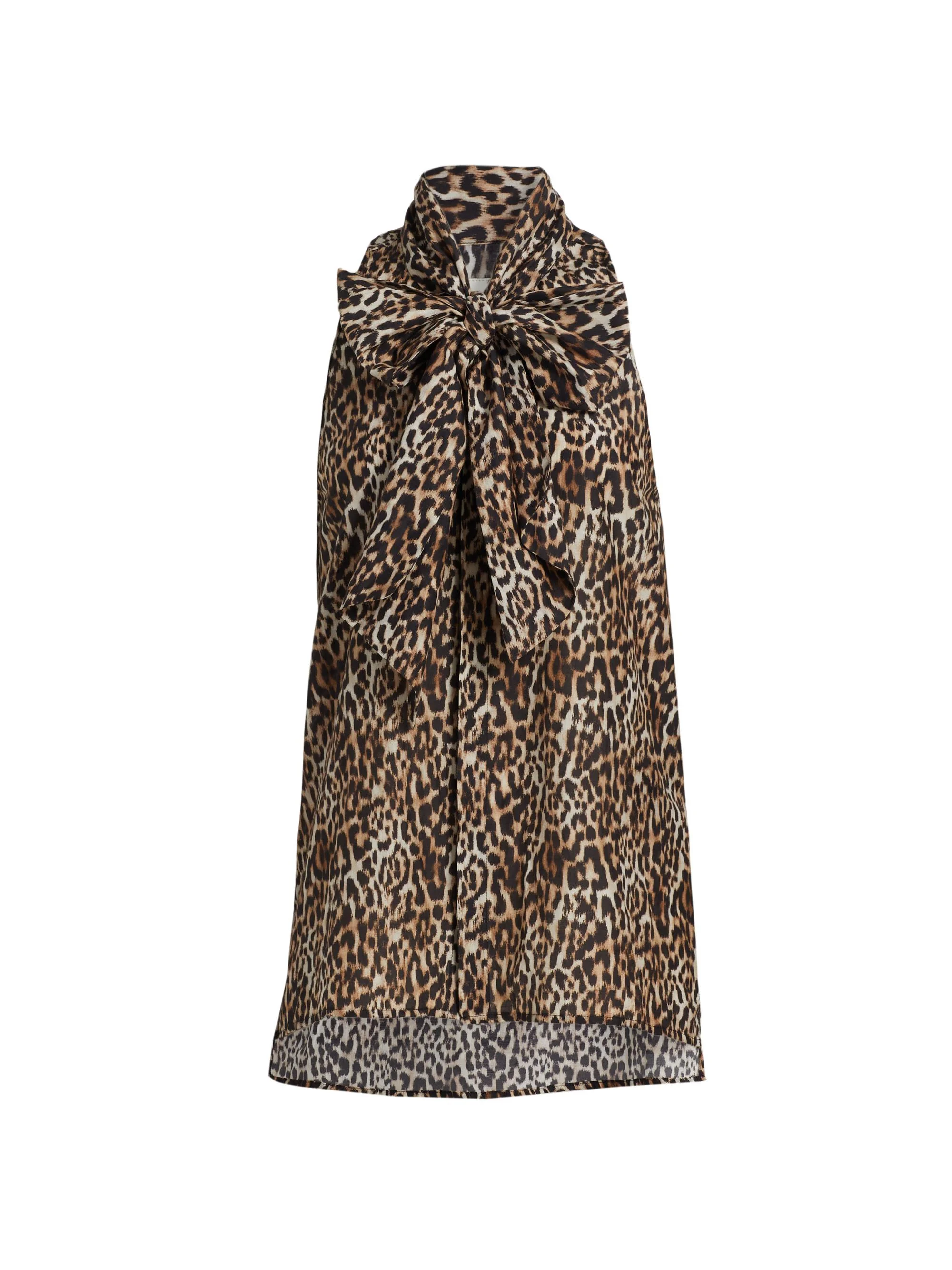 Women's Blouse 106 - Brown Leo - 1