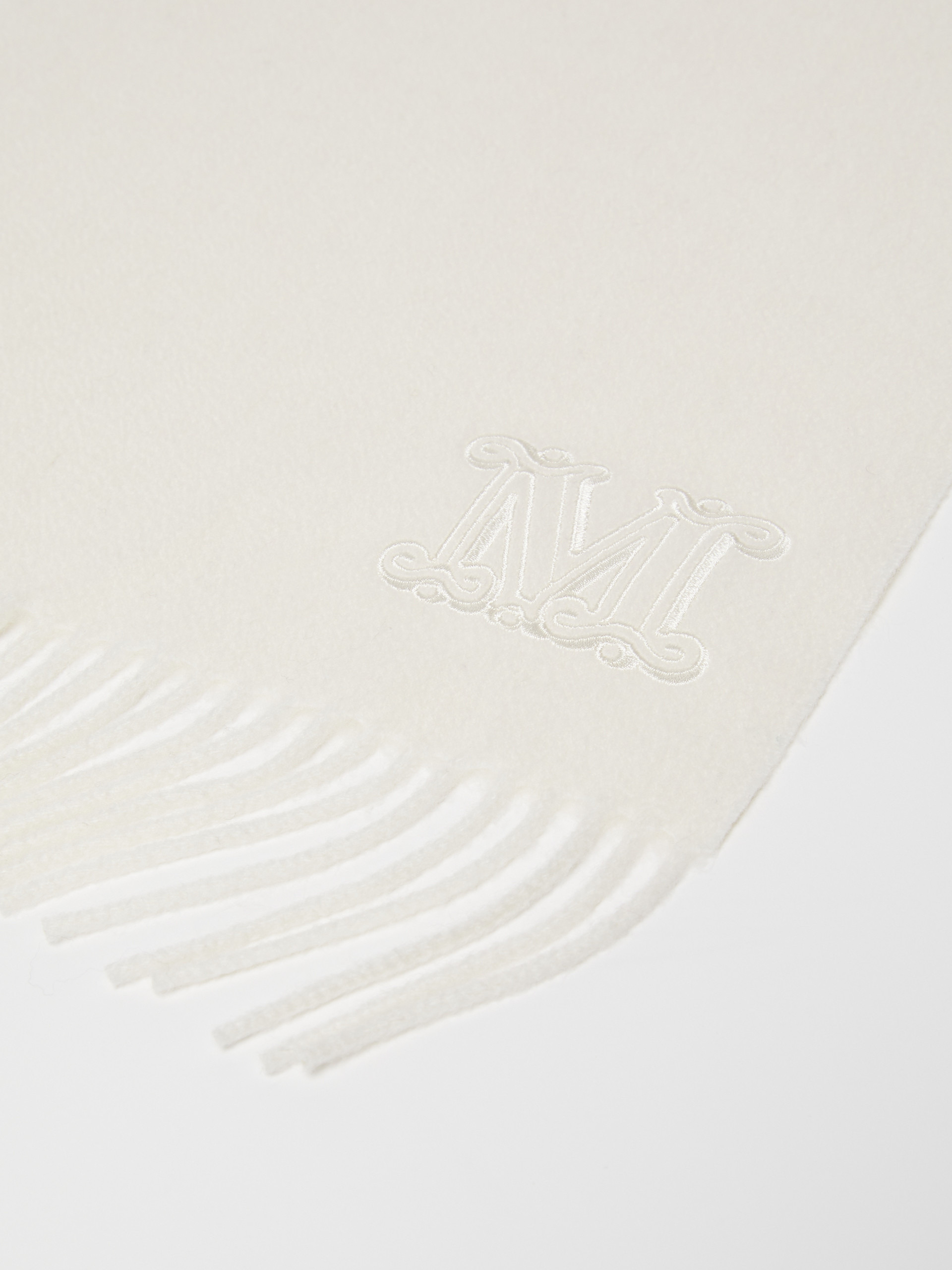 WSDALIA Monogram-embroidered cashmere stole - 2