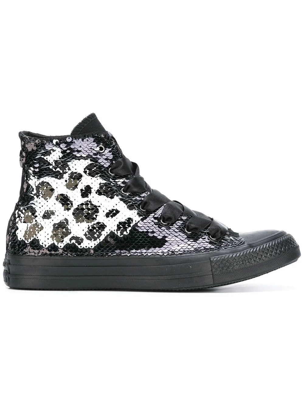 'All Star' sequin hi-top sneakers - 1
