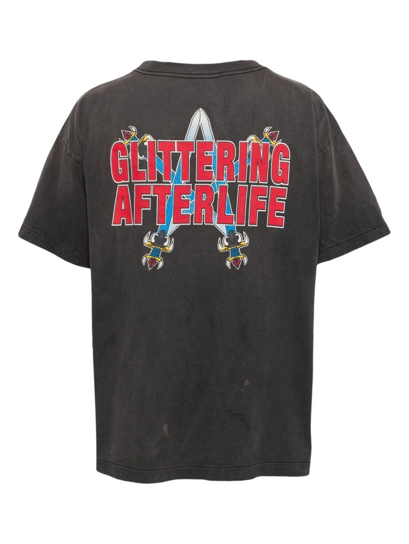 SAINT M×××××× graphic-print T-shirt outlook