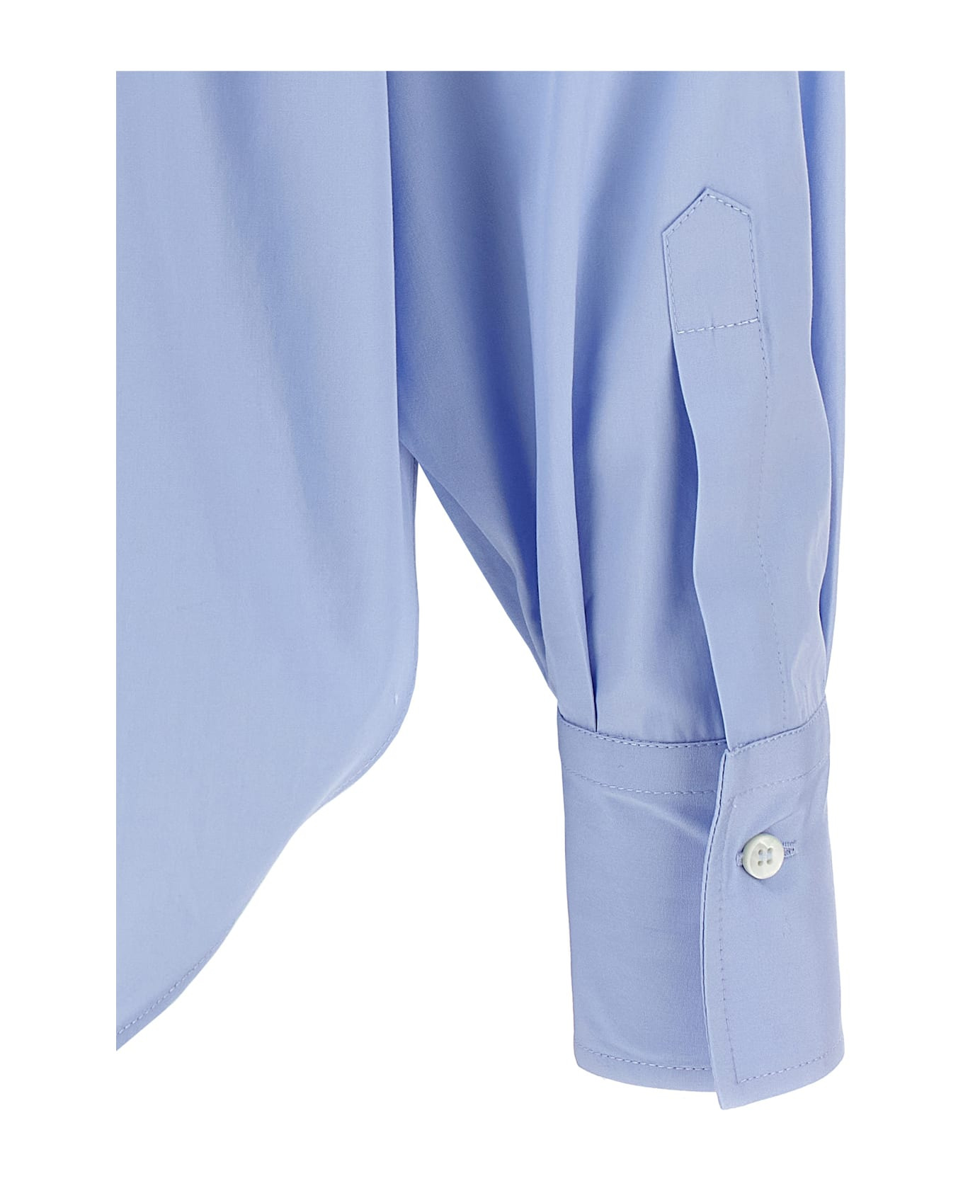 'shiny Flap Detail' Shirt - 4