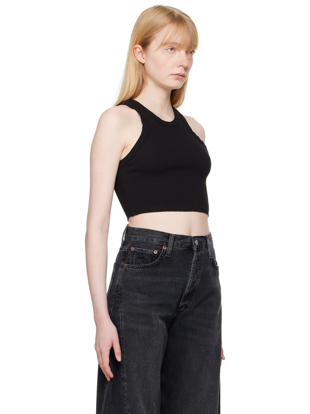 Black Bailey Tank Top - 2