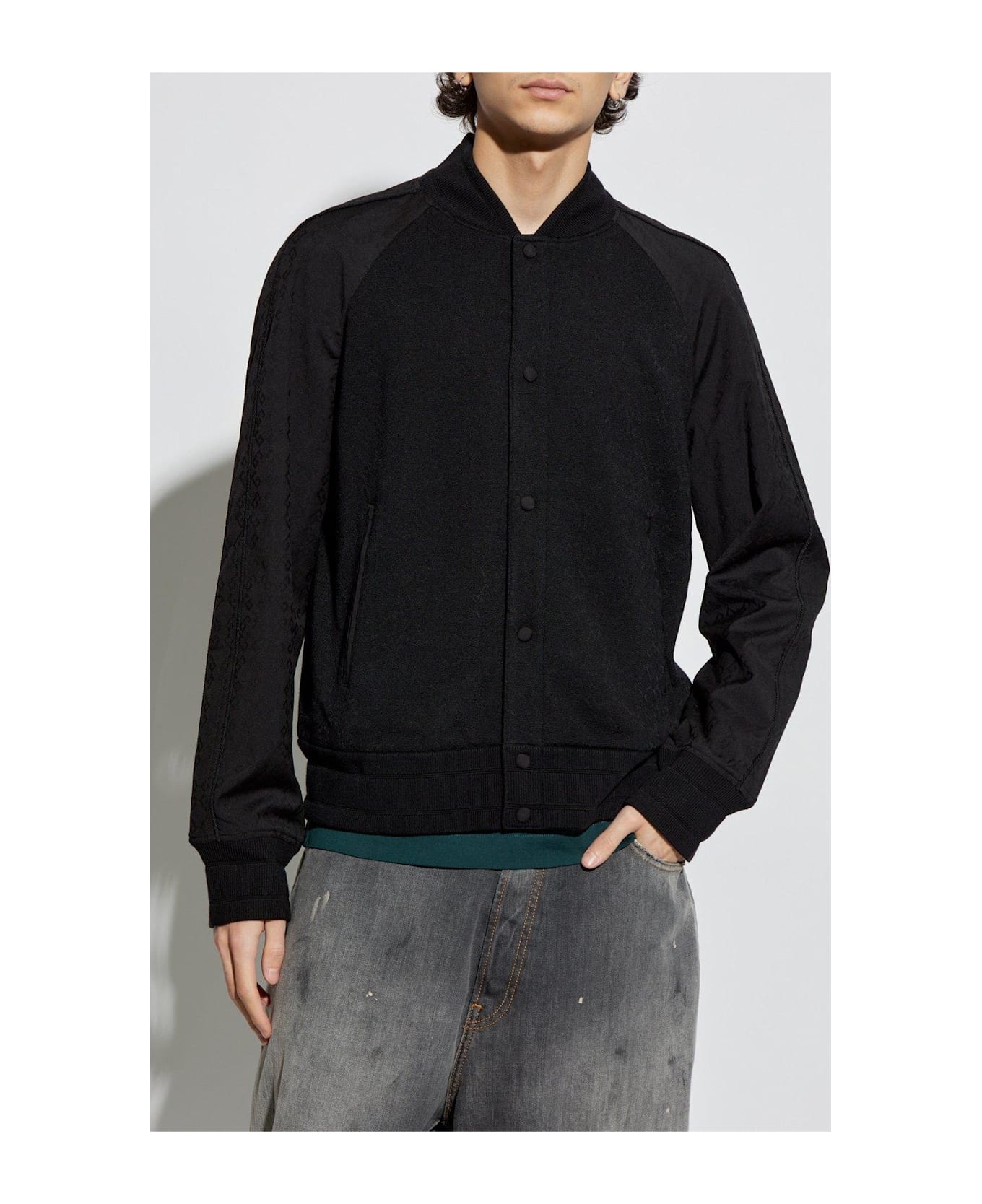 Panelled Button-up Jacket - 2