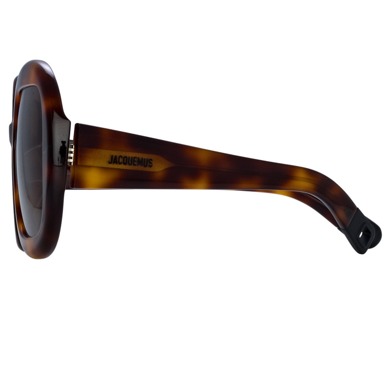 Tortoiseshell의 Carre Rond Square 선글라스 4