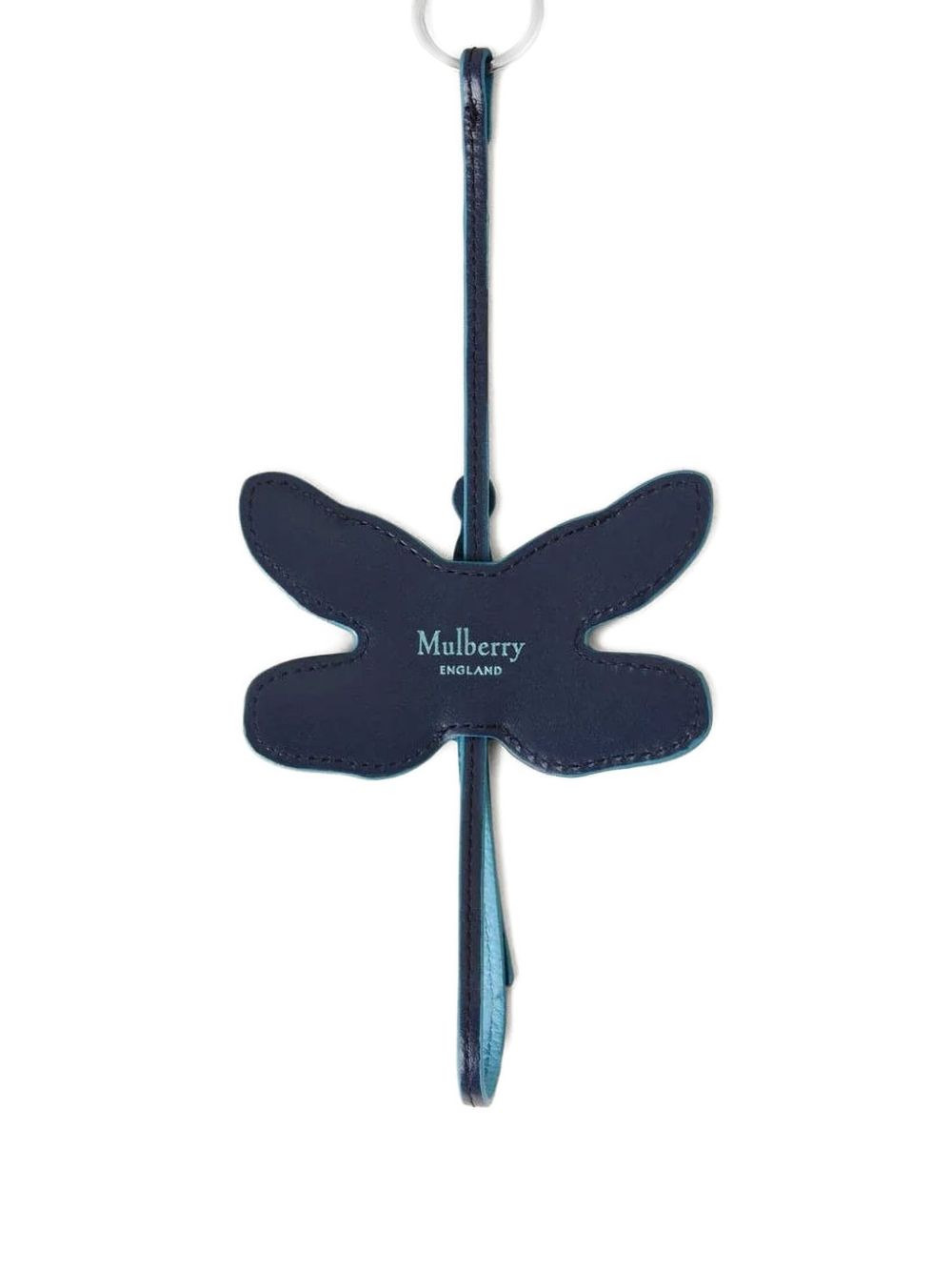 dragonfly leather keyring - 2