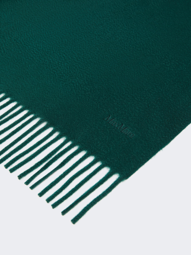 Max Mara BACI Cashmere stole with embroidery and fringing outlook