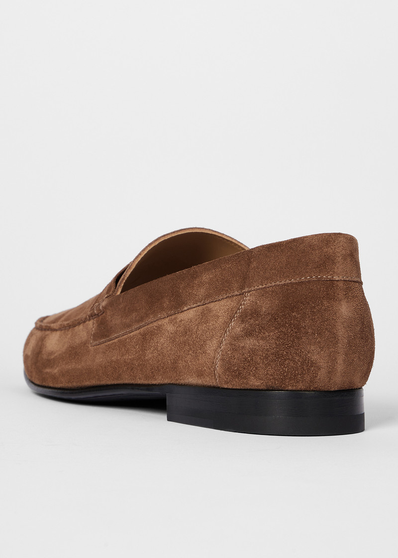 Brown Suede 'Sellers' Loafers 4