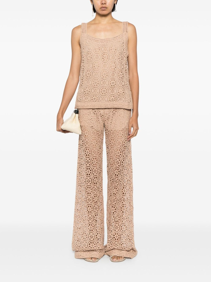 ELIE SAAB macramé tank top outlook