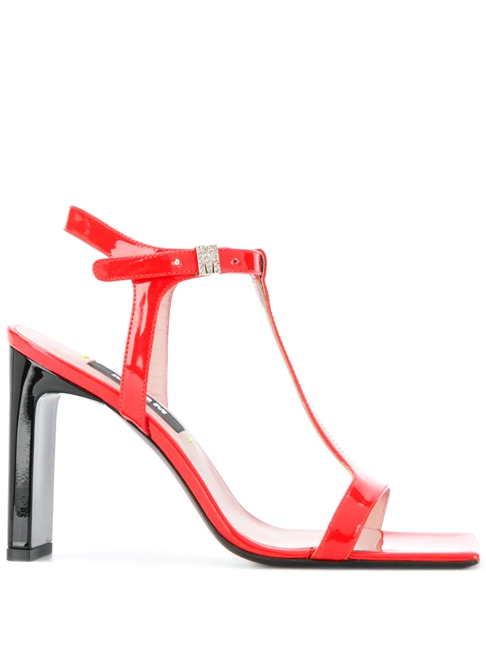 strappy high-heel sandals - 1