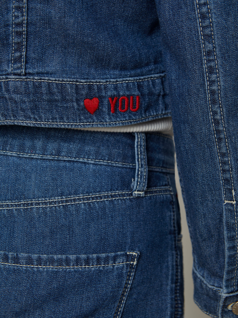 Koda Cropped Denim Jacket 6