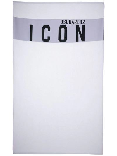 DSQUARED2 icon-print towel outlook