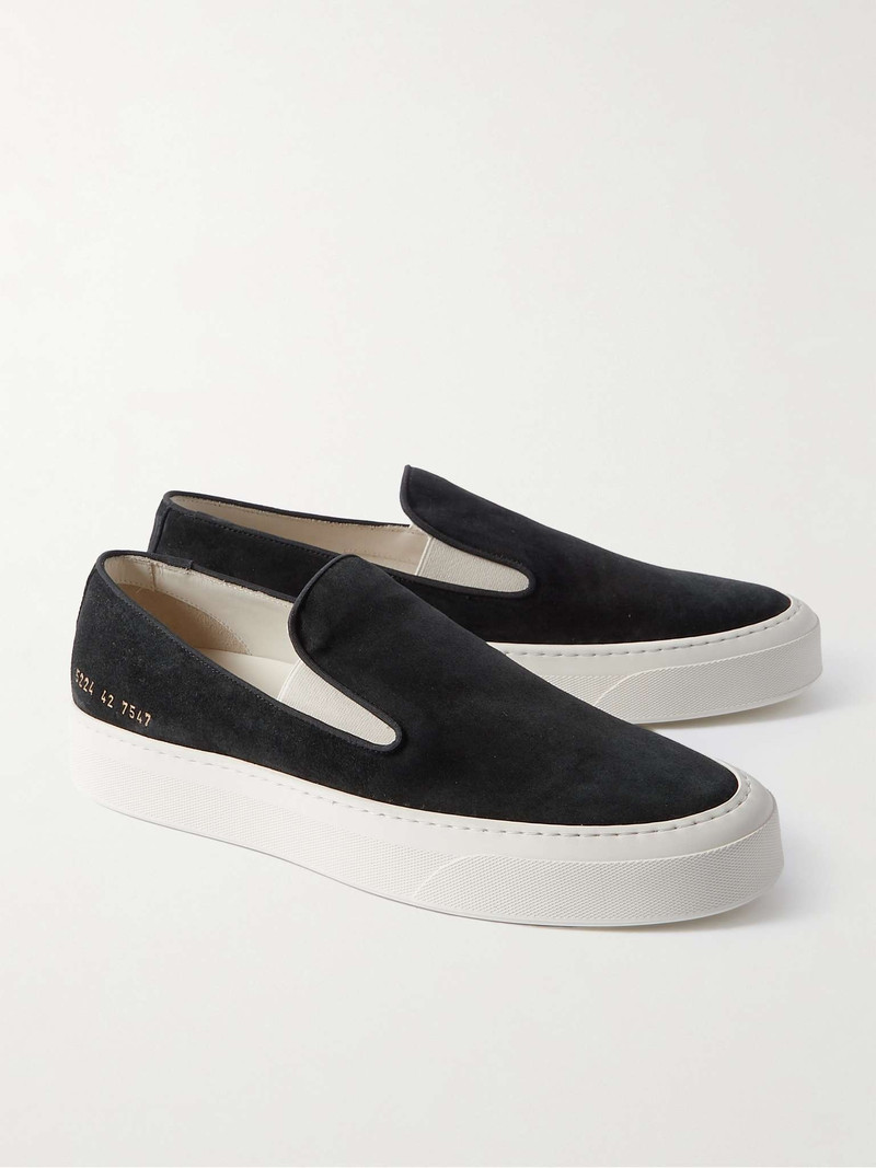 Suede Slip-On Sneakers 4